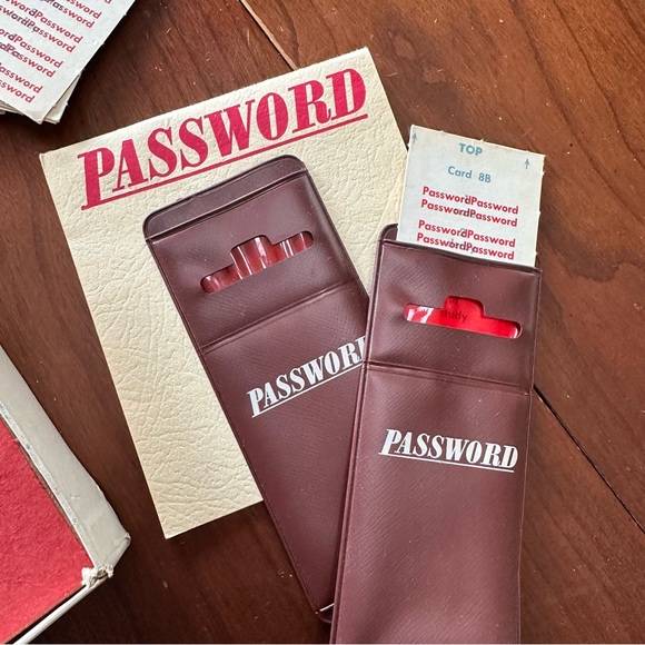 Vintage 1962 PASSWORD Board Game - Milton Bradley - Original First Edition - Picture 3 of 11